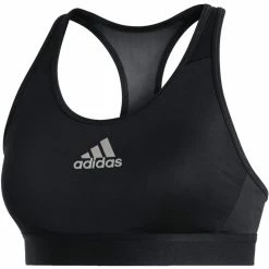 Coupon 🔥 Adidas Techfit Medium Support Bra - Black 🤩