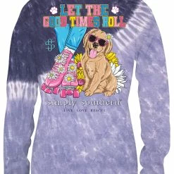 Buy 🧨 Simply Southern 👩 Women's Long Sleeve Good Glacier ⌛