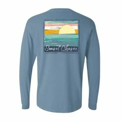 Top 10 🌟 Southern Fried Cotton Sunset Chaser Long Sleeve Tee 😍