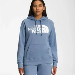 Hot Sale 🎁 The North Face 👩 Women's Half Dome Pullover Hoodie ✨ -Charles River Apparel shop NF0A7UNO 7V6 hero 45376.1662480551
