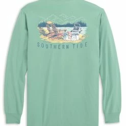 Top 10 🔔 Southern Tide 👩 Women's Long Sleeve Lakeside Picnic Tee ⭐