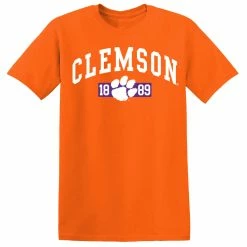Outlet 👏 Palmetto 👕 Shirt Co. Clemson Arch T-Shirt 🎁