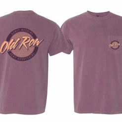 Best reviews of 🥰 Old Row Circle Logo Pocket Tee- Berry 😍