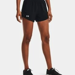 Best reviews of 🧨 Under Armour 👩 Women's Fly-By 2.0 Shorts 👏 -Charles River Apparel shop black shorts 001 71079.1662582704