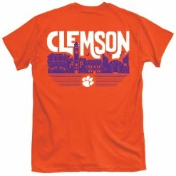 Deals 👍 Palmetto 👚 Shirt Co. Clemson Cityscape T-Shirt ✨
