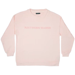 Wholesale 🛒 Southern Marsh Solid Sunday Morning Sweater ✨ -Charles River Apparel shop detail OSSS WHT P 1 08598.1666713366