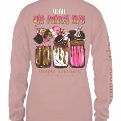 Coupon π Simply Southern π© Women's Long Sleeve Fancy T-Shirt π