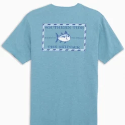 Best Pirce 💯 Southern Tide Heathered Original SkipJack T-Shirt 😉