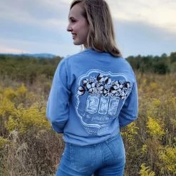 Wholesale 💯 Grace & Cotton Mason Jars & Cotton Long Sleeve T-Shirt 👏