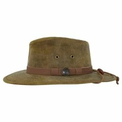 Brand new 🎁 OUTBACK TRADING COMPANY Outback Trading Co. Leather Kodiak Hat ✔️