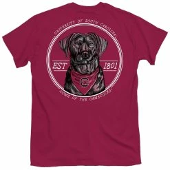 Brand new 🧨 Palmetto 👚 Shirt Co. Gamecocks Bandana Lab T-Shirt 🔔