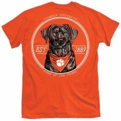 Coupon 🥰 Palmetto 👕 Shirt Co. Clemson Bandana Lab T-Shirt 😍
