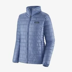 Best Pirce 🎉 PATAGONIA INC. Patagonia 👩 Women's Nano Puff Jacket - Light Current Blue ✔️