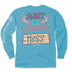 Best Pirce ⌛ It's A Girl Thing 👩 Women's Southern Mess Long Sleeve T-Shirt 🤩