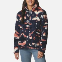 New ❤️ Columbia Sportswear Columbia 👩 Women's Winter Pass Sherpa Full Zip Fleece Jacket ✨