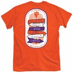 Best Pirce 👏 Palmetto 👚 Shirt Co. Clemson Campus Signs T-Shirt 😉