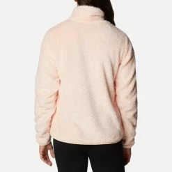 Flash Sale ❤️ Columbia Sportswear Columbia 👩 Women's Fire Side II Sherpa Full Zip Fleece 🔥 -Charles River Apparel shop peach2 18757.1663852621