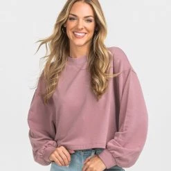 Deals 👍 Southern 👕 Shirt 👩 Women's Midtown Cropped Sweatshirt 🔔 -Charles River Apparel shop pi1 22189.1662132782