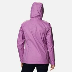 Budget ⌛ Columbia Sportswear Columbia 👩 Women's Arcadia II Rain Jacket 😍 -Charles River Apparel shop rain pink 2 95567.1655731626