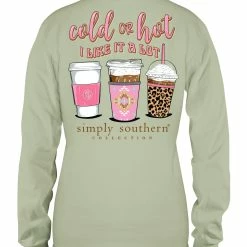 Cheap 🔥 Simply Southern 👩 Women's Long Sleeve Hot T-Shirt ✨