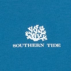 Cheapest 🛒 Southern Tide Heather Deep Ocean SJ Tee 😍 -Charles River Apparel shop shell pattern skipjack fill t shirt deep water 9115 1024x1024 67854.1657635245