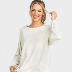 Coupon ✨ Southern 👚 Shirt Co. Ribbed Sincerely Soft Bella Top 🔥