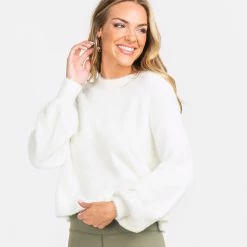 Budget ❤️ Southern 👚 Shirt Co. Cropped Feather Knit Sweater 🤩 -Charles River Apparel shop southern shirt sweater fleece cropped feather knit sweater off white 840089865806 29589868118068 1000x 54954.1662745645