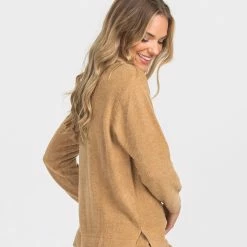 Best Pirce ✨ Southern 👚 Shirt Co. Dreamluxe Turtleneck Sweater 👍 -Charles River Apparel shop southern shirt sweater fleece dreamluxe turtleneck sweater bourbon 29590714810420 1000x 74808.1662741666