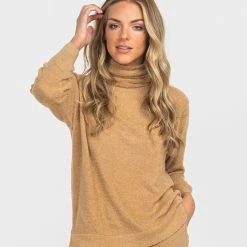 Best Pirce ✨ Southern 👚 Shirt Co. Dreamluxe Turtleneck Sweater 👍 -Charles River Apparel shop southern shirt sweater fleece dreamluxe turtleneck sweater bourbon 840089851250 29590714613812 1000x 38363.1662741666