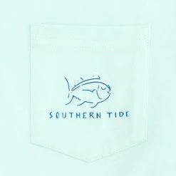 Promo ✨ Southern Tide Stay Frosty T-Shirt 🔥 -Charles River Apparel shop stay frosty t shirt turquoise mist pocket 9007 1024x1024 34837.1657632696