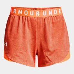 New 🎁 Under Armour 👩 Women's Play Up Shorts 3.0 Twist 🤩 -Charles River Apparel shop twist orange 75784.1655757444