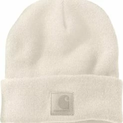 Brand new ✔️ Carhartt Tonal Patch Beanie ❤️ -Charles River Apparel shop winter white 77086.1666894846